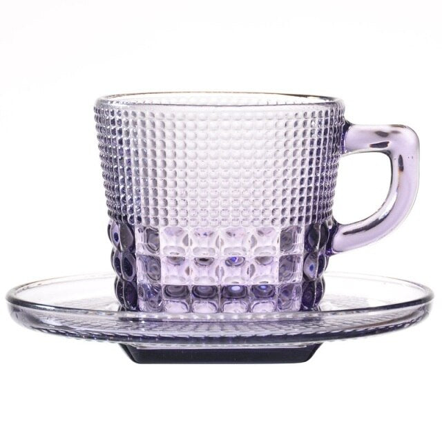 Tazas de cristal Clarice