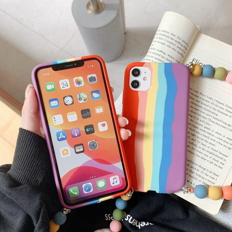 FUNDA IPHONE ARCOIRIS